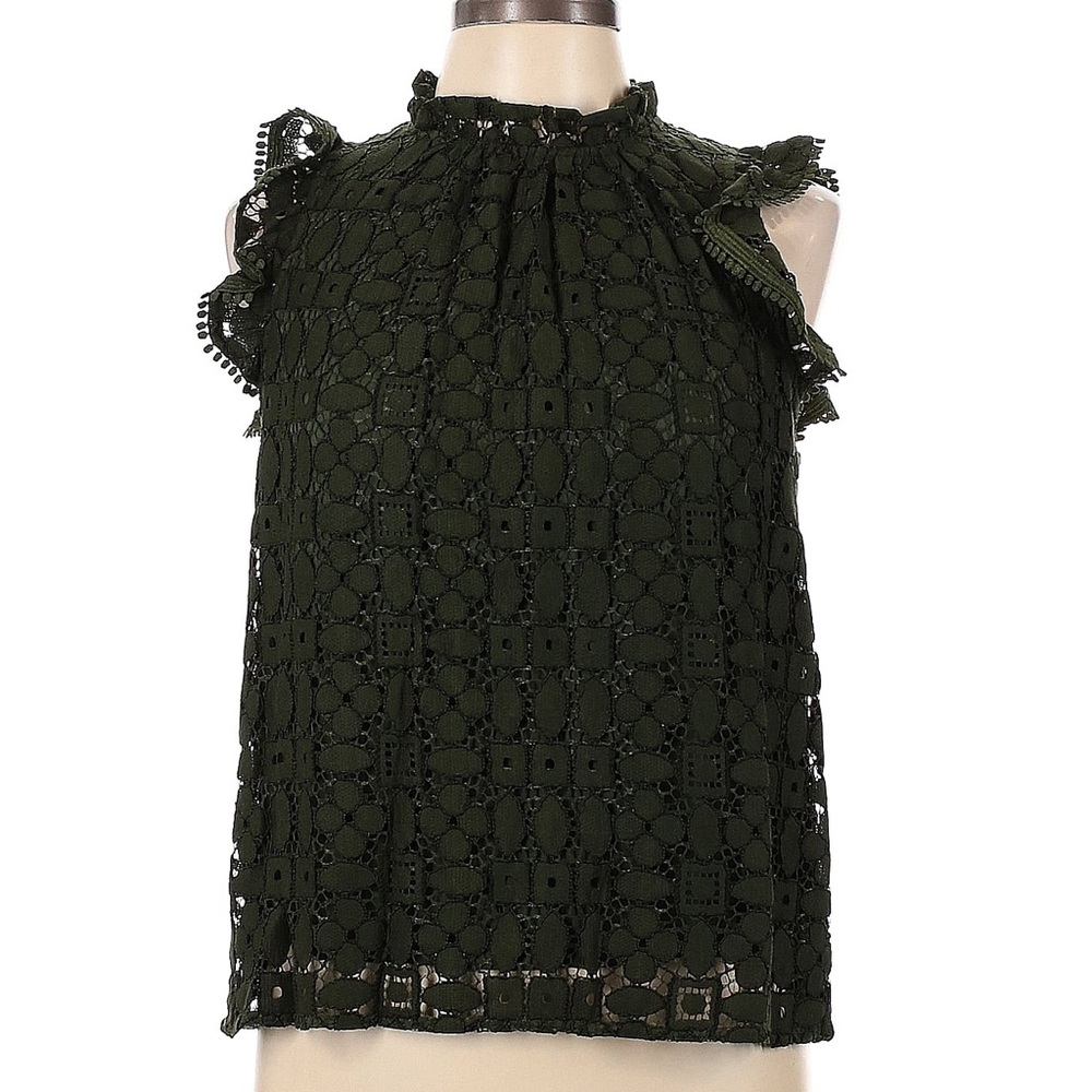 Eyelet Halter Top Blouse from Maeve by Anthropologie